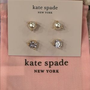 Kate spade rise and shine earrings, set of 2